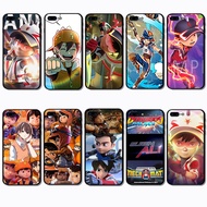for 3c iPhone 5 5S 6 6S 7 8 Plus NS26 fang boboiboy Cartoon Fashionable soft black phone case