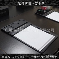 Pad Student High-End Clip Backing Board Splint Business Hard Leather Desk Meeting Data Writing a5a4 
