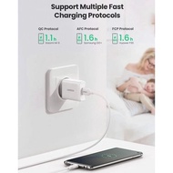 Ugreen Kepala Charger Iphone, Android Fast Charging 18W Usb Qc 3.0
