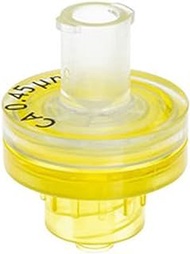 GVS FJ13ANCCA004FD01 ABLUO Syringe Filter, Acrylic Housing, 0.45 µm, 13 mm Diameter, Cellulose Acetate (Pack of 500)