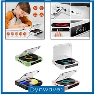 [Dynwave1] Compact Player and Speaker with LED Screen Portable CD Player Home