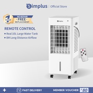 Simplus Air Cooler Air Conditioner Remote Control Fan Mobile Evaporative Fan Spay Fan 10L Water Tank