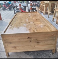 Dipan Kayu Jati Belanda/ Meranti, Ranjang Kayu, Ranjang Tempat Tidur, Dipan Kasur, Difan Minimalis, 