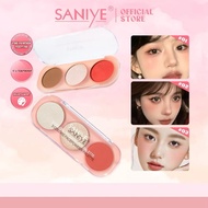 SANIYE E0358 3 Colors Face Powder Palette