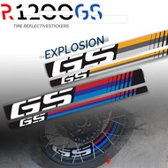 Motorcycle Wheel Reflective Decal Case for BMW R1200GS Adventure 2006-2018 R1250GS Adv LC 2019 Rim D