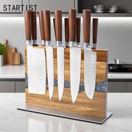 STARTIST Magnetic Knives Block,Magnetic Knives Holder Stand,Storage (without Knives) Kitchen Tool Or