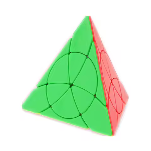 YongJun Idea 3x3 Strange Shape Petal Flower Pyramid Magic Cube YJ Profissional Education Speed Puzzl