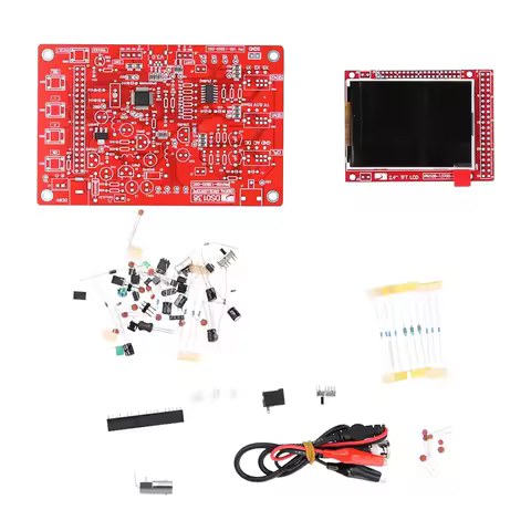 DSO138 Digital Oscilloscope Kit 2.4inch TFT Digital Oscilloscope Kit DIY Parts Electronic Learning S