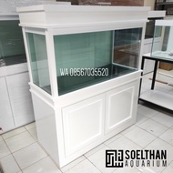 Aquarium dan Lemari 120x50x60 Minimalis