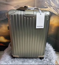 RIMOWA Original系列經典鋁鎂合金 登機行李箱 鈦金色