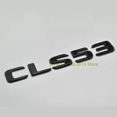 2017 Letters CLS53 Turbo 4matic+ Emblem for Mercedes Benz AMG C257 Car Styling Fender Trunk Nameplat