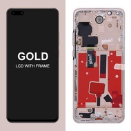 TFT 6.58 LCDสําหรับHuawei P40 Pro ELS-N04ELS-NX9 ELS-N29 หน้าจอLCD Touch Digitizer AssemblyสําหรับHu