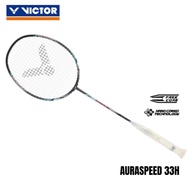 Victor Auraspeed 33H Attacking Badminton Racket Rekek [Free String + Grip] 4U