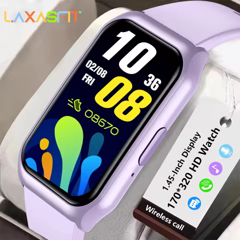 LAXASFIT 2025 New Smart Watch Women's Bluetooth Calling Multifunctional Watch Sports Bracelet Men's