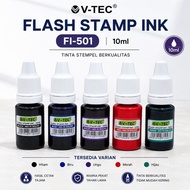 Flash Stamp Ink V-TEC FI-501/HT~BR~MR~VL~HJ 10ml