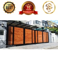 AUTOGATE 5 SERIES Fully Aluminum Trackless Folding Gate /Installation team in whole🇲🇾全马安装