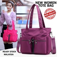 WOMEN BIG NYLON PLAIN MUMMY BAG TOTE BAG BEG WANITA BEG GALAS TEPI (GSL 021)