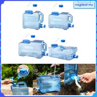 [MEGIDEALMY] Camping Water Container Water Storage Jug Drink Dispenser with Handle Water