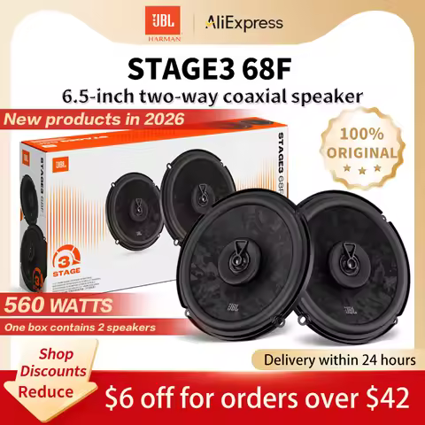 JBL car audio speaker 6.5-inch coaxial speaker 560W power car treble midrange subwoofer stereo speak