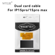 WYLIE esim convert to sim for iPhone 15 Pro/15 Pro Max Built in dual card stickers Suggested si