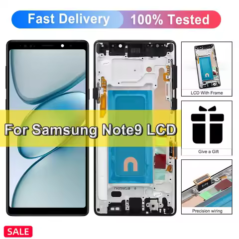 TFT Note9 Screen For Samsung Galaxy Note 9 LCD Display Touch Digitizer For Samsung Note9 N960F/DS Sc