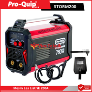 ProQuip STORM200 Mesin Las Listrik Travo Las Inverter IGBT MMA 200A STORM 200