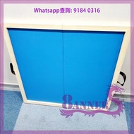便攜對摺麻雀板 Foldable Wooden Mahjong Board [GM907 (Blue 藍)] 枱面 84x84cm 十分方便 實發啦! (自取或 加$60 由廠直送到府)