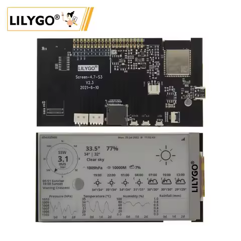 XU-LILYGO T5 4.7 Inch E-paper V2.3 ESP32-S3 Ink screen T5 4.7 inches