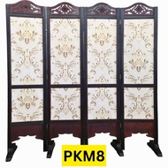 PARTITION KAYU SOLID BERAT DESIGN JEPUN PEMBAHAGI RUANG