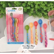Set Of 5 Upass UP3003N BPA Plastic Weaning Spoons Safe For Babies (With Separate)