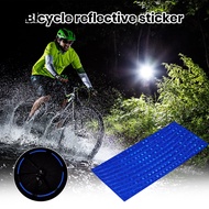 Waterproof Reflective Decals Bike Reflective Sticker 6pcs High Visibility Reflective Sticker for Night Riding Safety Decal Tape for Bike Mtb Scooter Helmet Southeast
