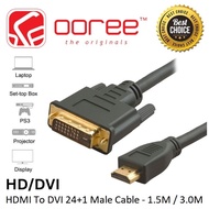 HDMI CABLE MALE TO DVI CABLE 24+1 / TO MINI HDMI MALE/ TO MICRO HDMI MALE CABLE CONVERTER ADAPTER CO