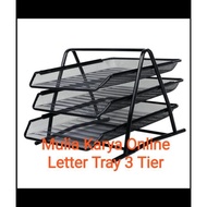 3-tier iron mesh Letter rack / Letter tray 3-tier Paper tray