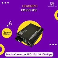 HSAIRPO CM100 Media Converter 1FO 1Eth 10 100Mbps HS AIRPO CM100
