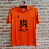 IMANE เสื้อกีฬาคอวี พร้อมโลโก้IMANE กลางตัว เสื้อฟุตบอลIMANE IMA1 006 DIY