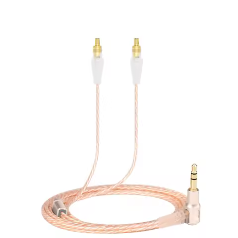 Koceta Silver Plated OFC Headphone Cable A2DC Upgrade Headset Cable 3.5mm 4.4mm For Audio Technica M