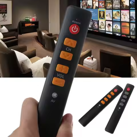 6 Key Learning Remote Control for TV STB DVD DVB HIFI Copy Code Infrared IR M5TD