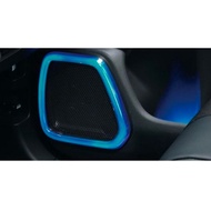Honda Genuine LED Speaker Ring & Door Pocket Illumination (Blue LED Lighting) for Black Interiors 08