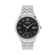 Citizen Mens Regular Stainless Steel Bracelet and Black Dial Color - Eco-Drive - BM6970-52E