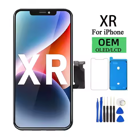 100% Excellent OEM Pantalla for iphone XR LCD Display Touch Screen Digitizer Assembly for iPhone XR