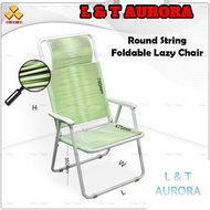 3V 25mm Foldable Travelling Chair / Lazy Chair / Relax Chair / Leisure Chair / Beach Chair / Kerusi Malas