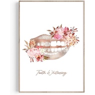 Tooth Whitening, Dentist Poster, Dentist Anatomy Art Office Decor Dental Hygienist Dental Assistant 