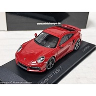 1: 43 Minichamps Porsche 911 Turbo S 992 2021 Red/Orange ※