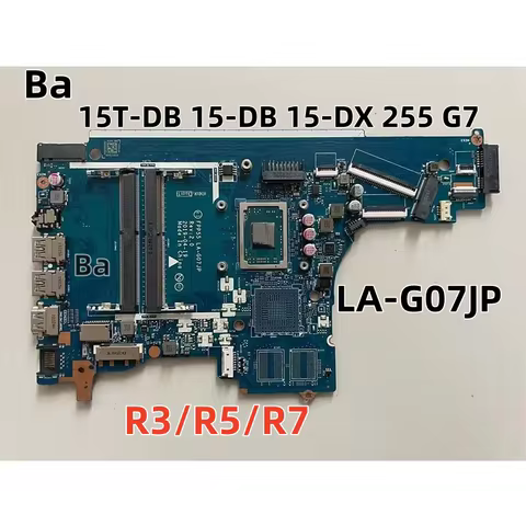 For Hp 15-Db 15T-Db 255 G7 Laptop Motherboard with R3/R5/R7 Cpu Fpp55 La-G07Jp Uma