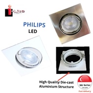 LED RECESSES DOWNLIGHT [ SQUARE] DIRECTIONAL LIGHT FITTING PHILIPS LED