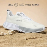 (ONLINE EXCLUSIVE) NEW LARRIE Men (Lelaki) White Pure Cloud Walk Comfy Sneakers 552584-MM1SV-0PW-WHI