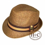 Fedora Hat FEDORA LISTED BROWN DARK