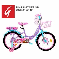 Children's Folding Bike 12"16"&amp;18" Genio Yummi Brand By United