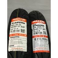 Tayar maxxis diamond MA3D  70/90-17 90/ 80/90-17 tubeless TYRE