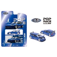 PRE001 / PR640127-B - Pop Race x Enigma - 1:64 - Pandem Civic EG6 V1.5 (Metallic Blue) BLISTER POP R